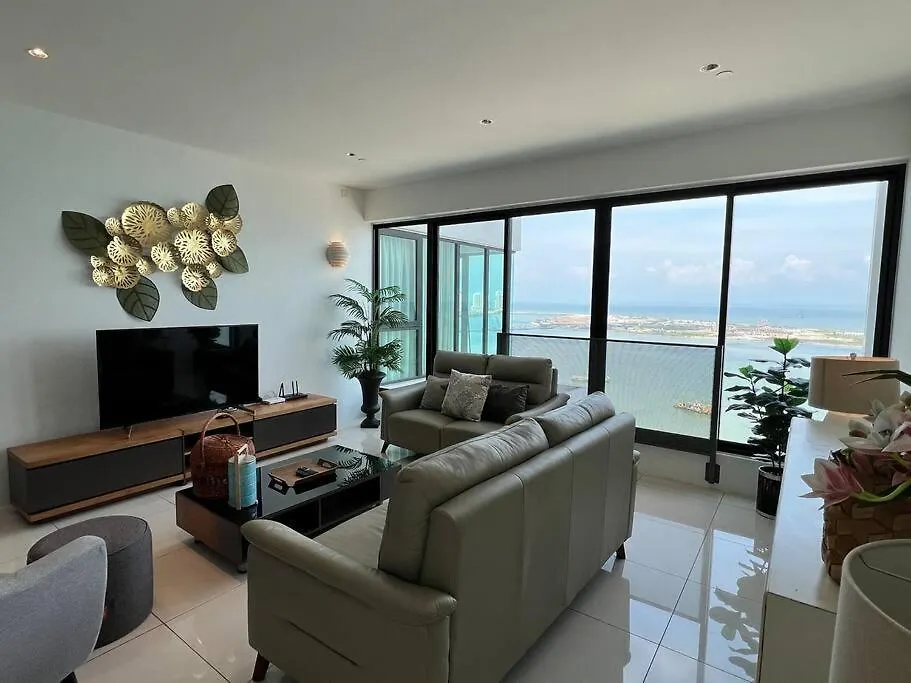 Seaview Premium Duplex In Gurney With Wifi & Full Kitchen 12B Lejlighed George Town Malaysia